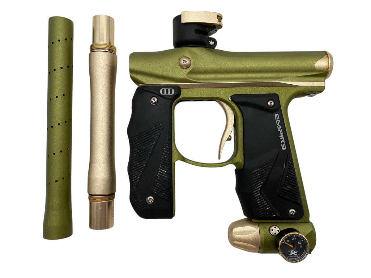 Used Empire Mini GS Olive/Bronze Paintball Gun Paintball Gun from CPXBrosPaintball Buy/Sell/Trade Paintball Markers, New Paintball Guns, Paintball Hoppers, Paintball Masks, and Hormesis Headbands