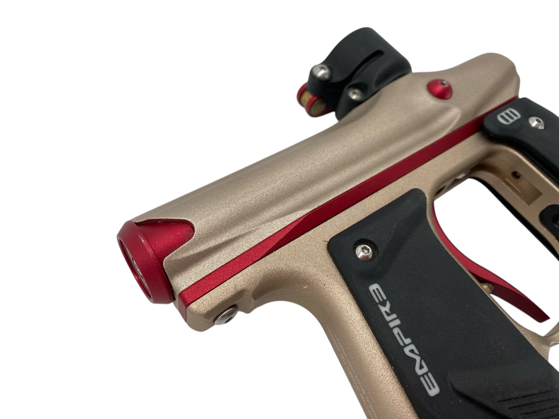 Used Empire Mini Gs Paintball Gun Bronze/Red Paintball Gun from CPXBrosPaintball Buy/Sell/Trade Paintball Markers, New Paintball Guns, Paintball Hoppers, Paintball Masks, and Hormesis Headbands