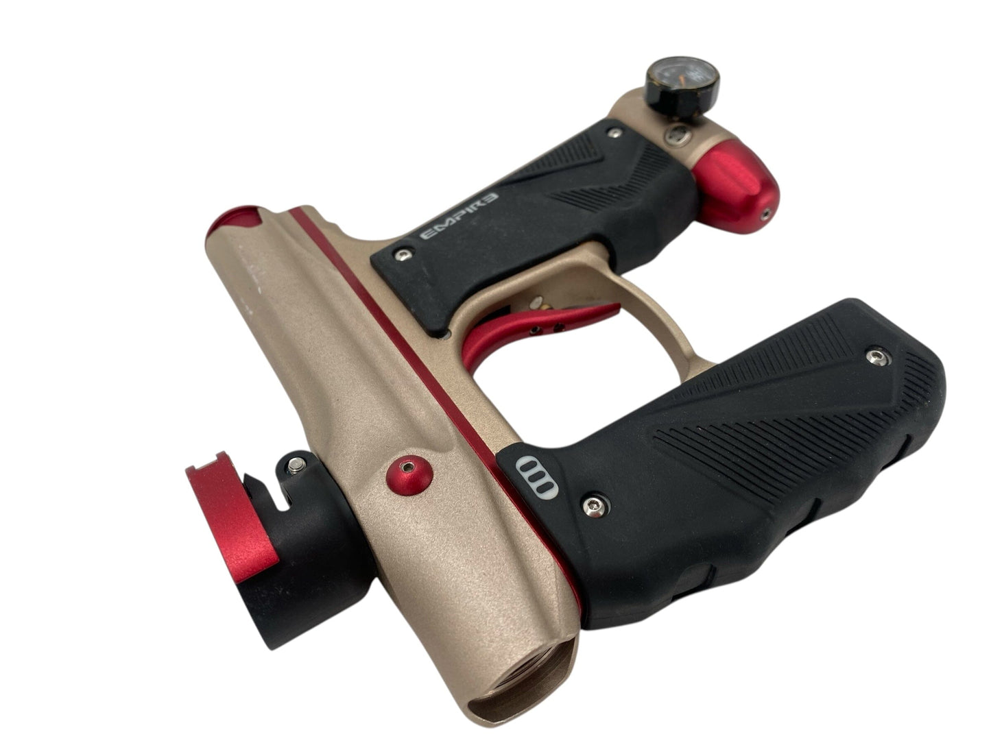 Used Empire Mini Gs Paintball Gun Bronze/Red Paintball Gun from CPXBrosPaintball Buy/Sell/Trade Paintball Markers, New Paintball Guns, Paintball Hoppers, Paintball Masks, and Hormesis Headbands