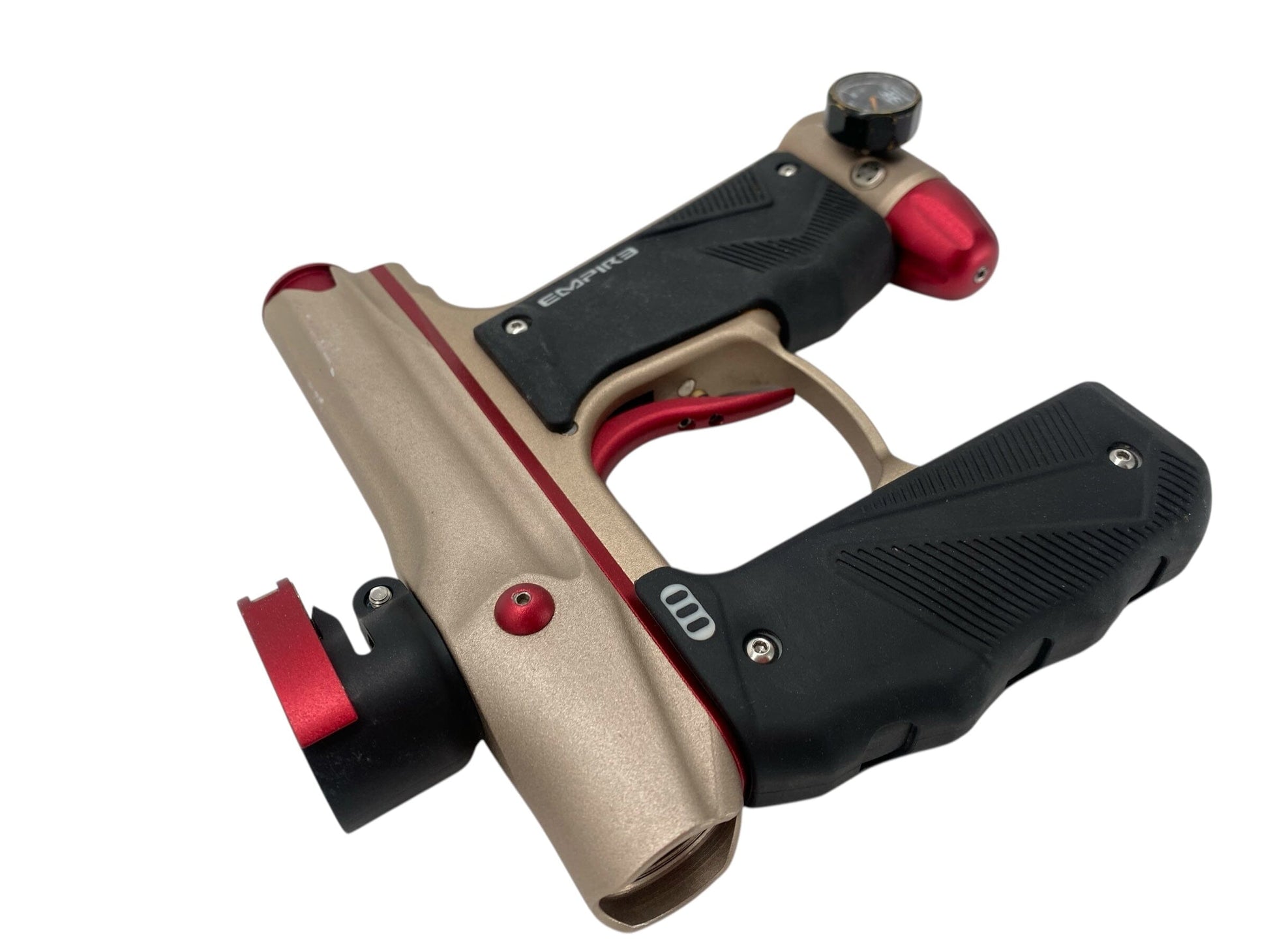 Used Empire Mini Gs Paintball Gun Bronze/Red Paintball Gun from CPXBrosPaintball Buy/Sell/Trade Paintball Markers, New Paintball Guns, Paintball Hoppers, Paintball Masks, and Hormesis Headbands