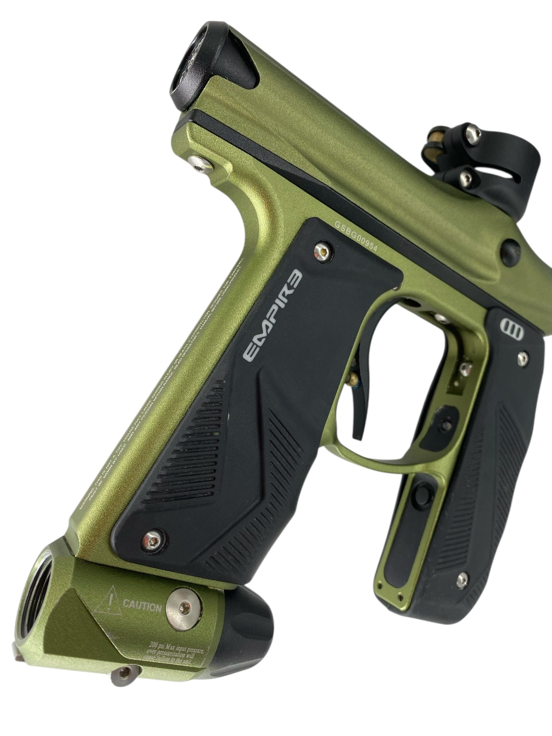 Used Empire Mini Gs Paintball Gun Olive/Black Paintball Gun from CPXBrosPaintball Buy/Sell/Trade Paintball Markers, New Paintball Guns, Paintball Hoppers, Paintball Masks, and Hormesis Headbands