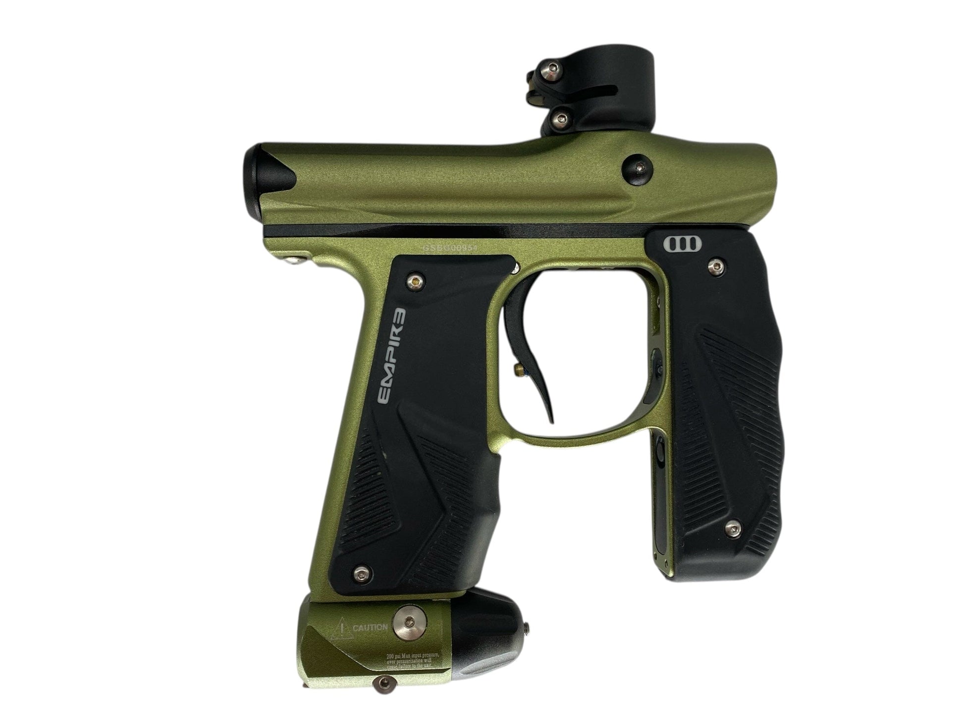 Used Empire Mini Gs Paintball Gun Olive/Black Paintball Gun from CPXBrosPaintball Buy/Sell/Trade Paintball Markers, New Paintball Guns, Paintball Hoppers, Paintball Masks, and Hormesis Headbands