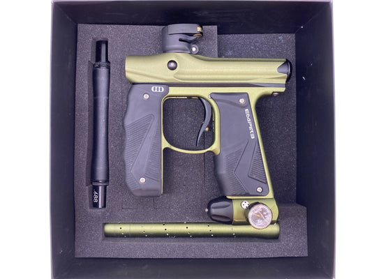 Used Empire Mini Gs Paintball Gun Olive/Black Paintball Gun from CPXBrosPaintball Buy/Sell/Trade Paintball Markers, New Paintball Guns, Paintball Hoppers, Paintball Masks, and Hormesis Headbands