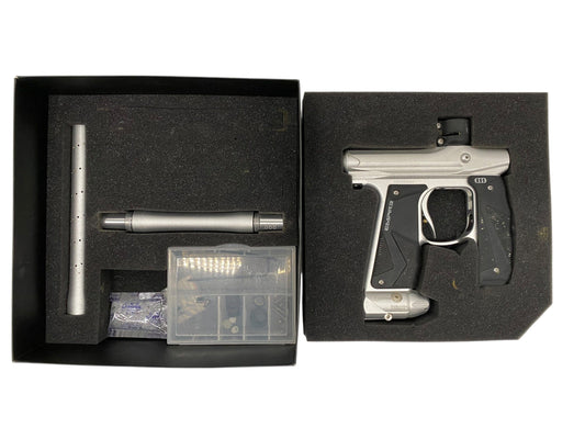 Used Empire Mini Gs Paintball Gun Silver Paintball Gun from CPXBrosPaintball Buy/Sell/Trade Paintball Markers, New Paintball Guns, Paintball Hoppers, Paintball Masks, and Hormesis Headbands