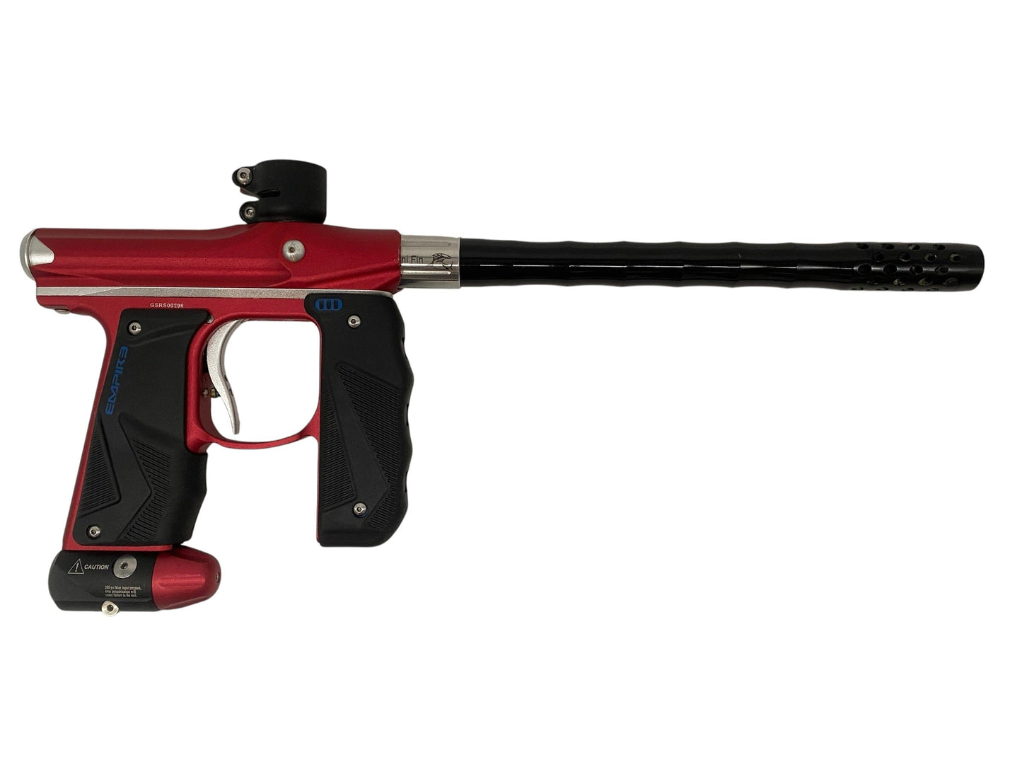 Used Empire Mini GS Red/Black Paintball Gun Paintball Gun from CPXBrosPaintball Buy/Sell/Trade Paintball Markers, New Paintball Guns, Paintball Hoppers, Paintball Masks, and Hormesis Headbands