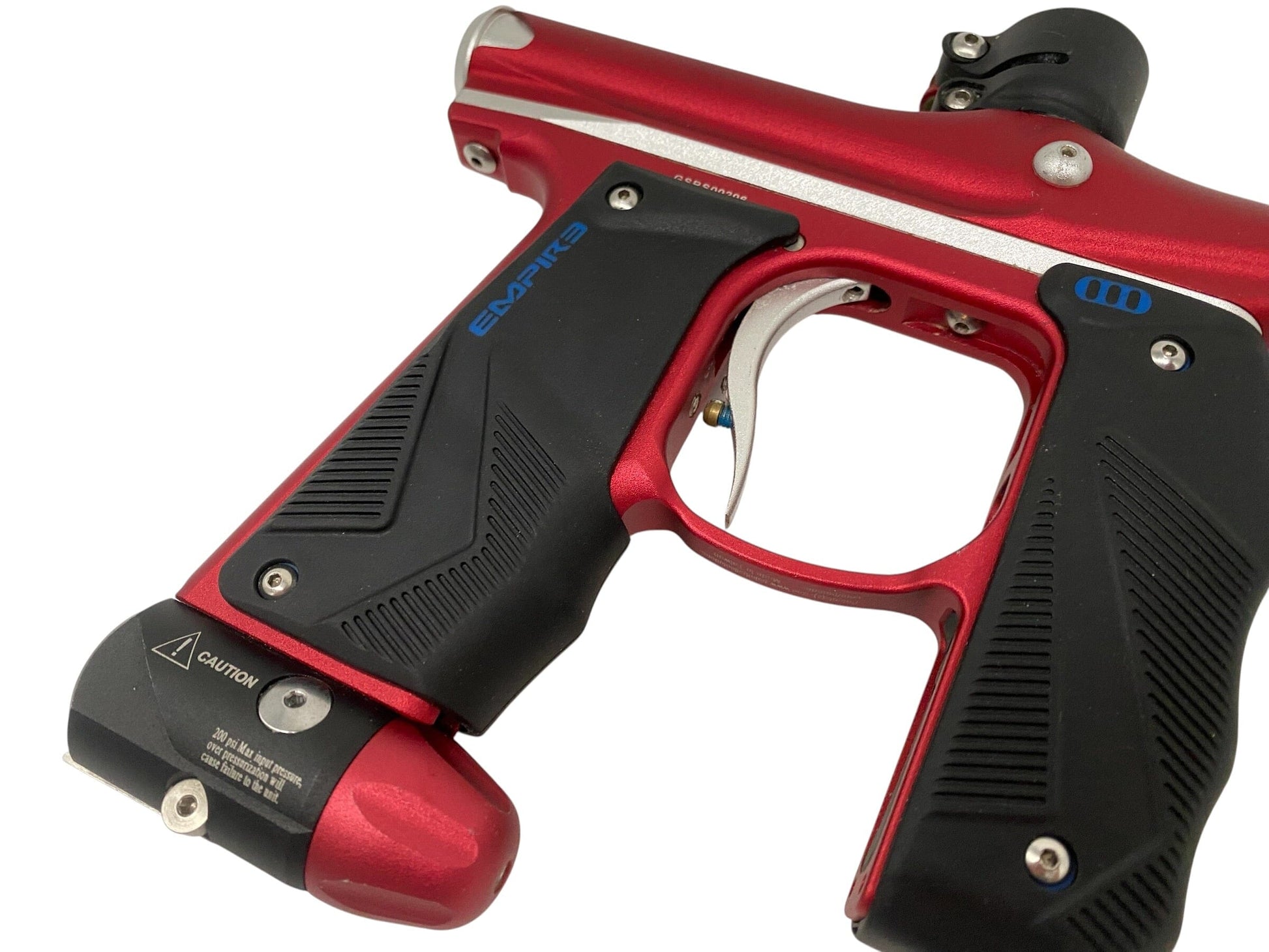 Used Empire Mini GS Red/Black Paintball Gun Paintball Gun from CPXBrosPaintball Buy/Sell/Trade Paintball Markers, New Paintball Guns, Paintball Hoppers, Paintball Masks, and Hormesis Headbands