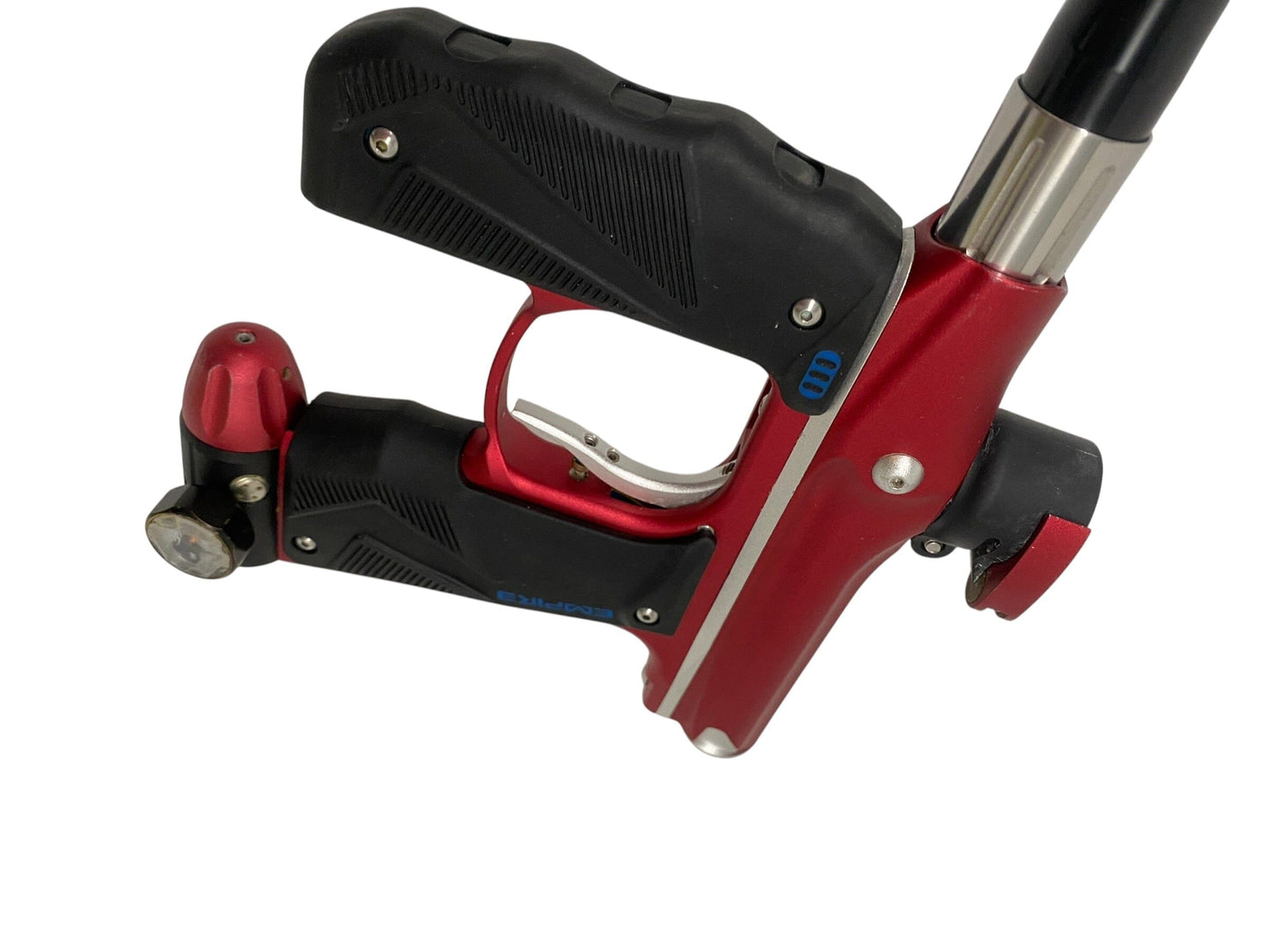 Used Empire Mini GS Red/Black Paintball Gun Paintball Gun from CPXBrosPaintball Buy/Sell/Trade Paintball Markers, New Paintball Guns, Paintball Hoppers, Paintball Masks, and Hormesis Headbands