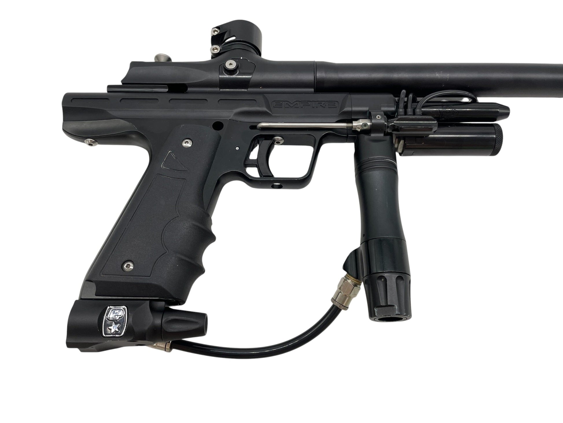 Used Empire Resurrection Autococker Black Paintball Gun Paintball Gun from CPXBrosPaintball Buy/Sell/Trade Paintball Markers, New Paintball Guns, Paintball Hoppers, Paintball Masks, and Hormesis Headbands