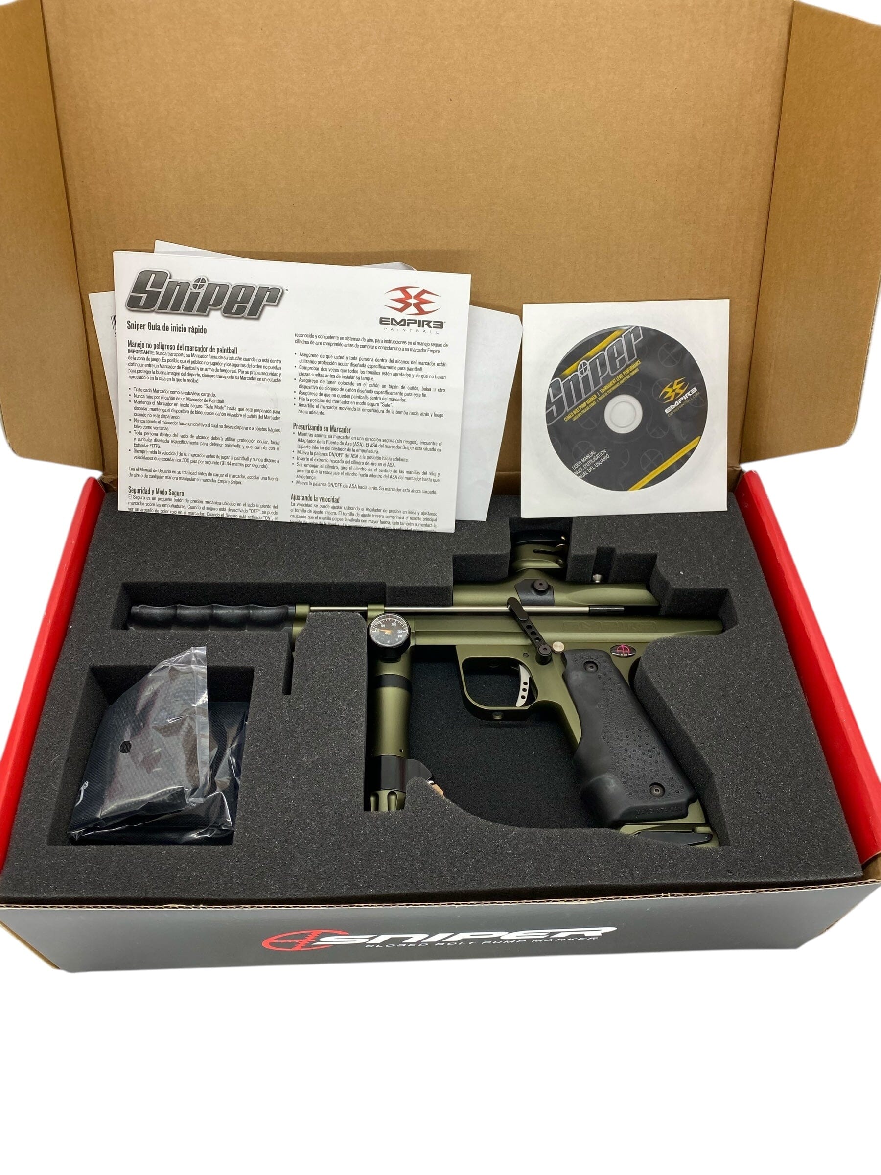 Used Empire Resurrection Autococker Paintball Gun Paintball Gun from CPXBrosPaintball Buy/Sell/Trade Paintball Markers, New Paintball Guns, Paintball Hoppers, Paintball Masks, and Hormesis Headbands