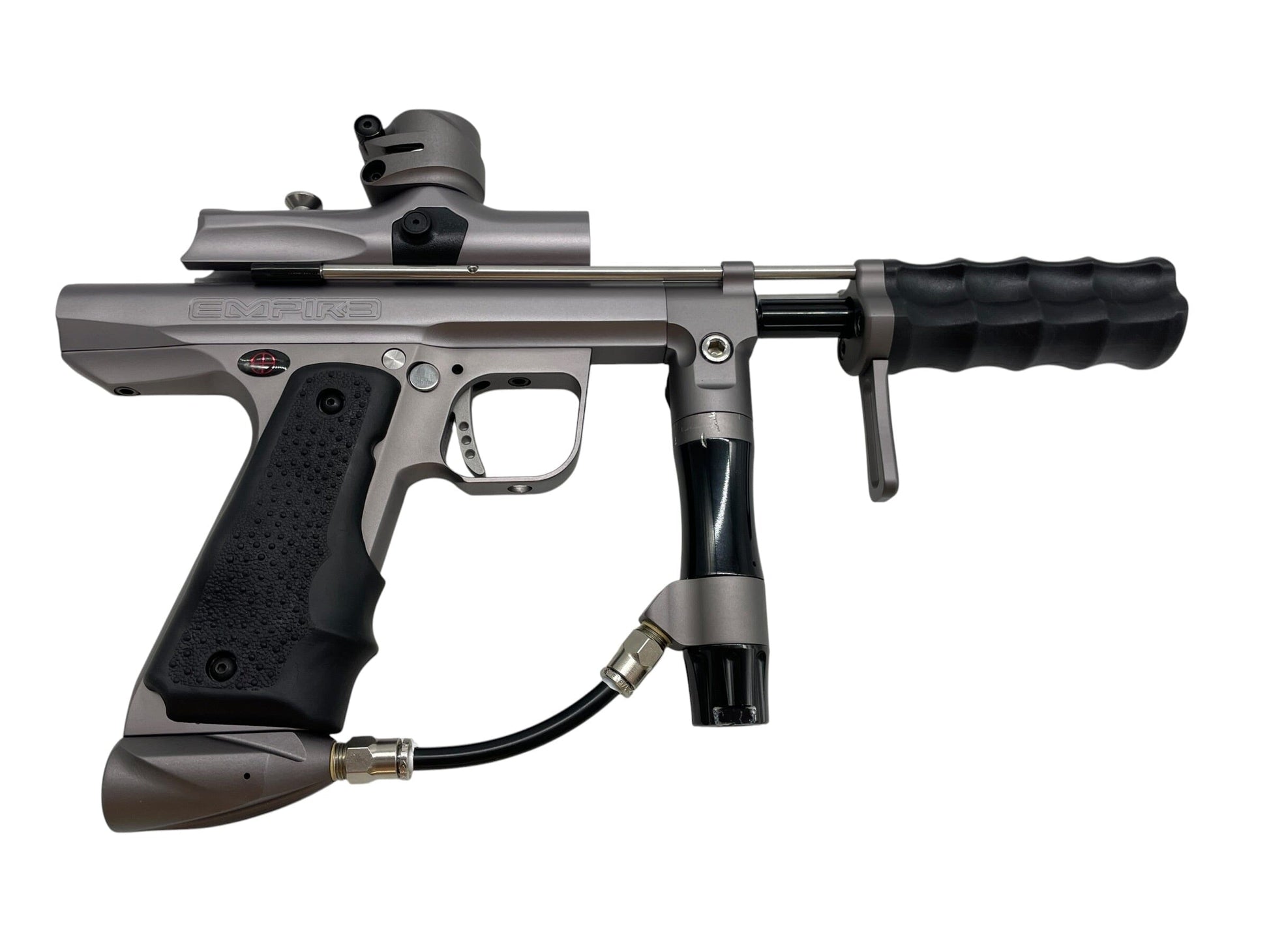 Used Empire Sniper Pump Grey/Black Paintball Gun Paintball Gun from CPXBrosPaintball Buy/Sell/Trade Paintball Markers, New Paintball Guns, Paintball Hoppers, Paintball Masks, and Hormesis Headbands