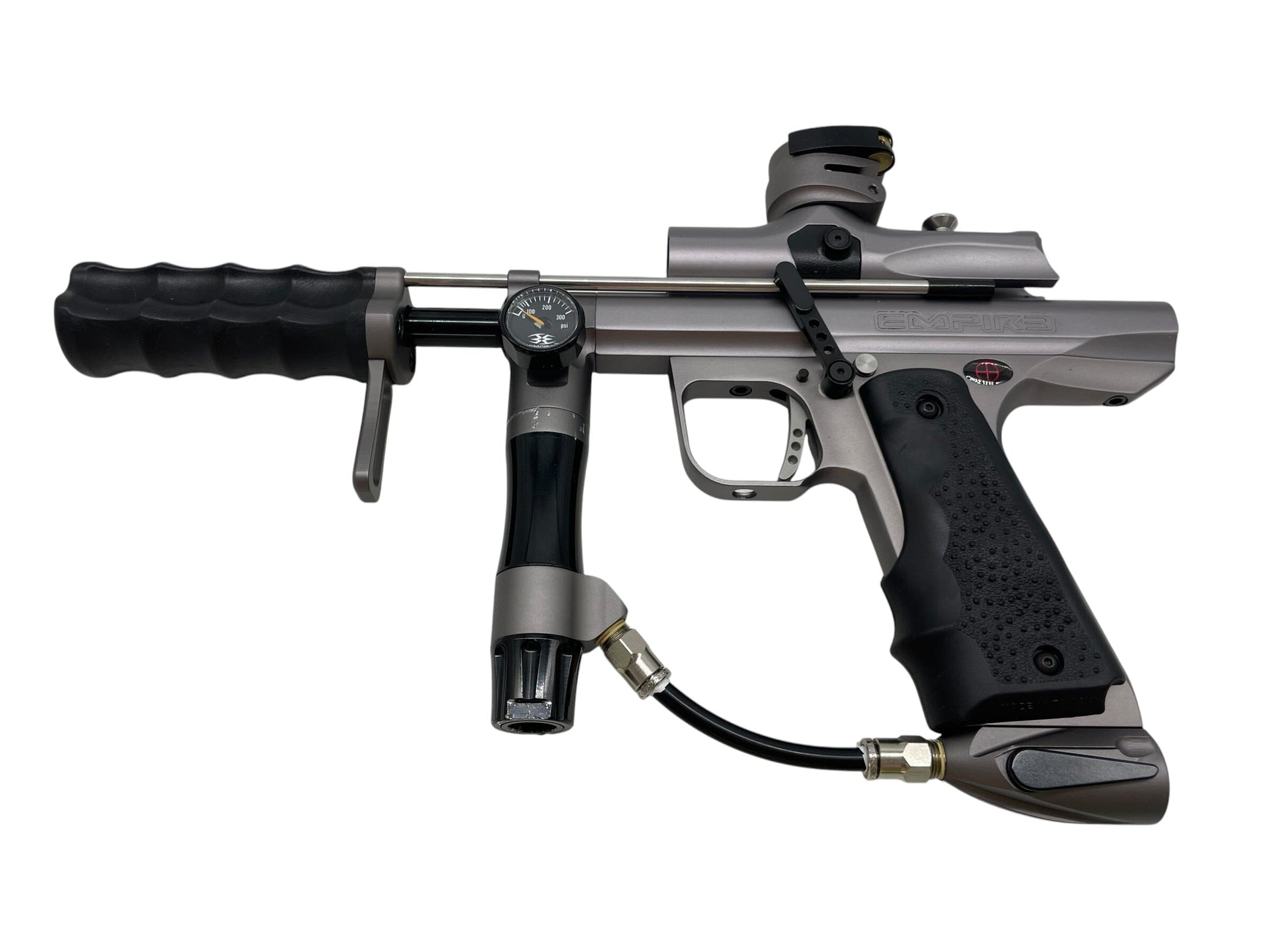Used Empire Sniper Pump Grey/Black Paintball Gun Paintball Gun from CPXBrosPaintball Buy/Sell/Trade Paintball Markers, New Paintball Guns, Paintball Hoppers, Paintball Masks, and Hormesis Headbands