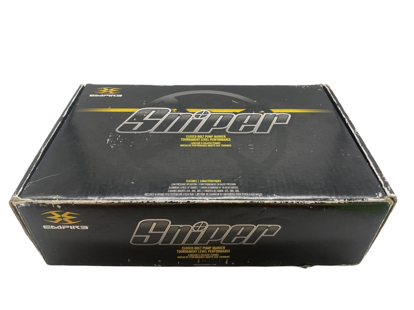 Used Empire Sniper Pump Grey/Black Paintball Gun Paintball Gun from CPXBrosPaintball Buy/Sell/Trade Paintball Markers, New Paintball Guns, Paintball Hoppers, Paintball Masks, and Hormesis Headbands