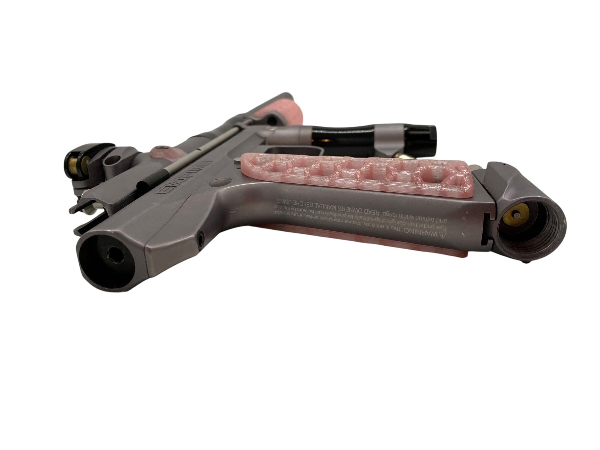 Used Empire Sniper Pump Paintball Gun Grey/Pink Paintball Gun from CPXBrosPaintball Buy/Sell/Trade Paintball Markers, New Paintball Guns, Paintball Hoppers, Paintball Masks, and Hormesis Headbands