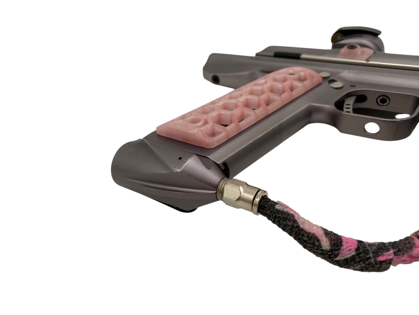 Used Empire Sniper Pump Paintball Gun Grey/Pink Paintball Gun from CPXBrosPaintball Buy/Sell/Trade Paintball Markers, New Paintball Guns, Paintball Hoppers, Paintball Masks, and Hormesis Headbands