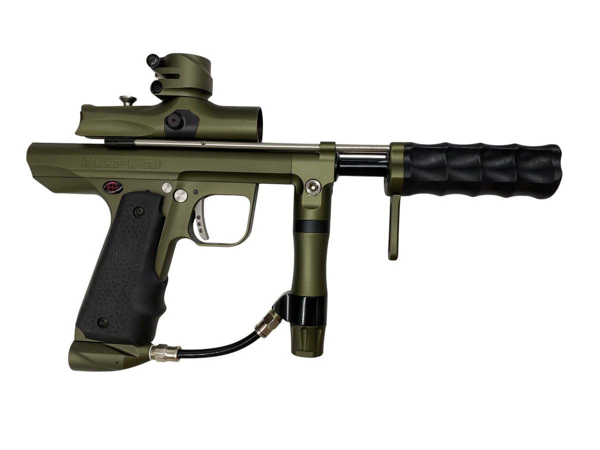Used Empire Sniper Pump Paintball Gun Olive Paintball Gun from CPXBrosPaintball Buy/Sell/Trade Paintball Markers, New Paintball Guns, Paintball Hoppers, Paintball Masks, and Hormesis Headbands