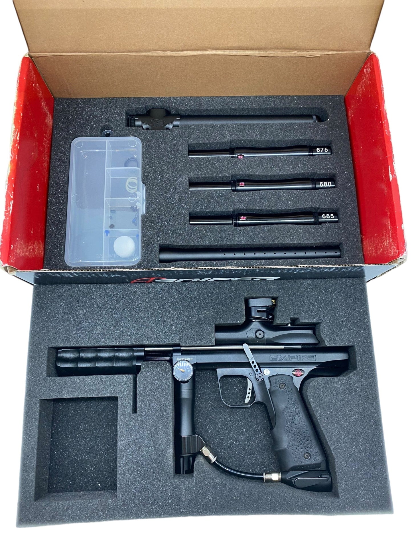 Used Empire Sniper Pump Paintball Gun Paintball Gun from CPXBrosPaintball Buy/Sell/Trade Paintball Markers, New Paintball Guns, Paintball Hoppers, Paintball Masks, and Hormesis Headbands