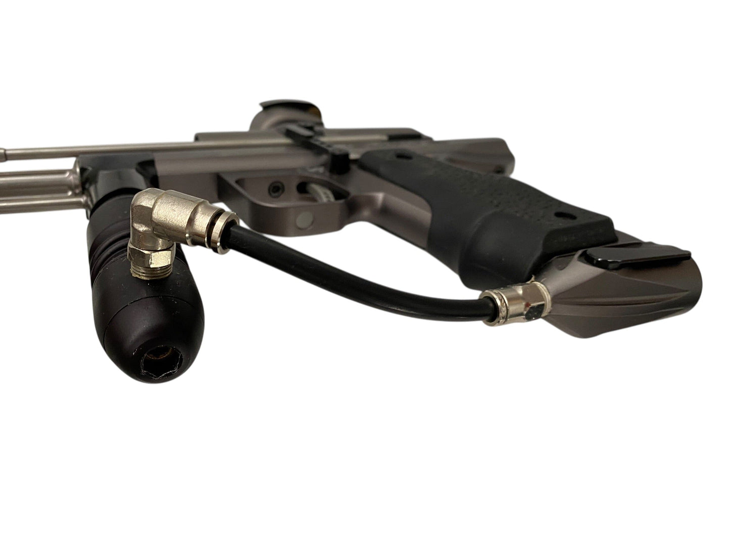 Used Empire Sniper Pump Pewter Paintball Gun Upgraded Paintball Gun from CPXBrosPaintball Buy/Sell/Trade Paintball Markers, New Paintball Guns, Paintball Hoppers, Paintball Masks, and Hormesis Headbands