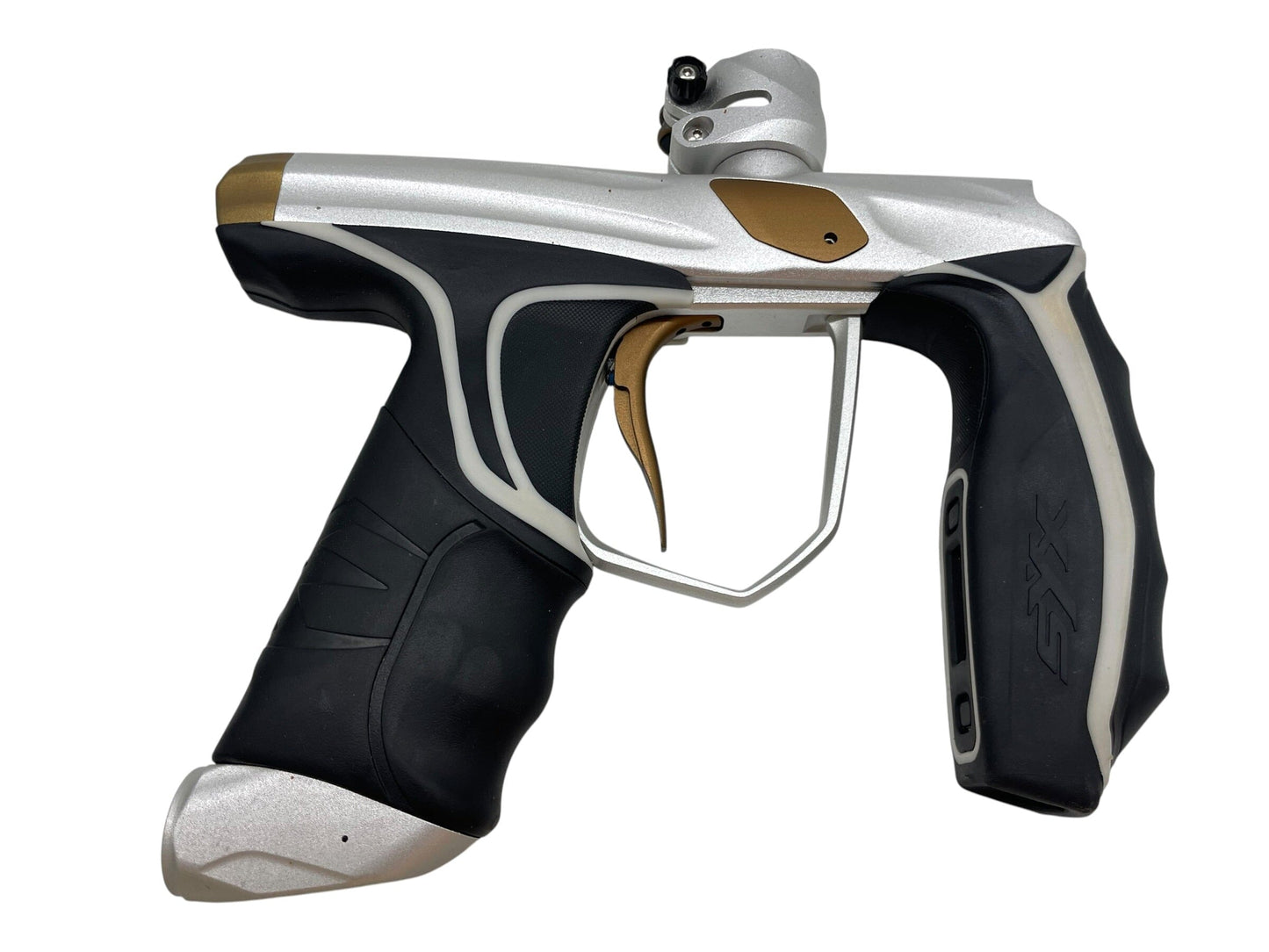 Used Empire Syx 1.5 Silver/Bronze Paintball Gun Paintball Gun from CPXBrosPaintball Buy/Sell/Trade Paintball Markers, New Paintball Guns, Paintball Hoppers, Paintball Masks, and Hormesis Headbands