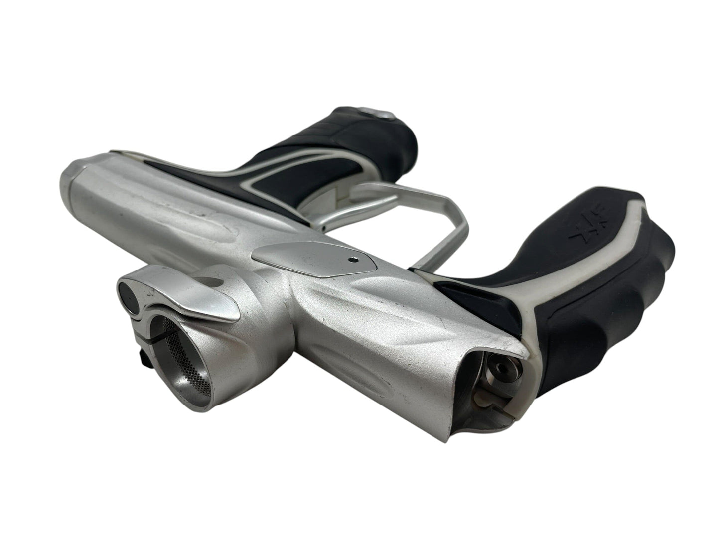Used Empire Syx 1.5 Silver/Gloss Silver Paintball Gun Paintball Gun from CPXBrosPaintball Buy/Sell/Trade Paintball Markers, New Paintball Guns, Paintball Hoppers, Paintball Masks, and Hormesis Headbands