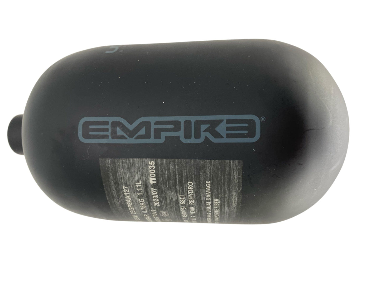 Used EMPIRE ULTRA CARBON FIBER AIR TANK 68CI 4500PSI Bottle Only Paintball Gun from CPXBrosPaintball Buy/Sell/Trade Paintball Markers, New Paintball Guns, Paintball Hoppers, Paintball Masks, and Hormesis Headbands