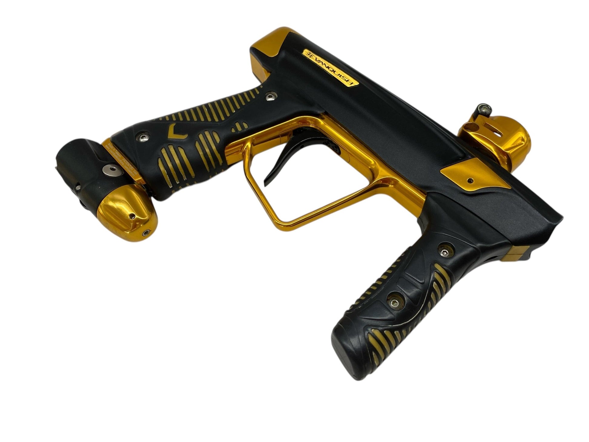 Used Empire Vanquish 2.0 Paintball Gun Black/Gold Paintball Gun from CPXBrosPaintball Buy/Sell/Trade Paintball Markers, New Paintball Guns, Paintball Hoppers, Paintball Masks, and Hormesis Headbands