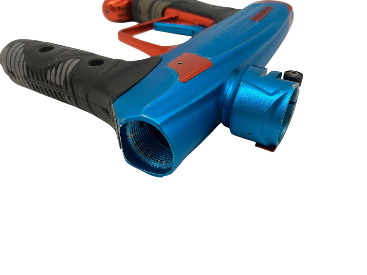 Used Empire Vanquish Blue/Orange Paintball Gun Paintball Gun from CPXBrosPaintball Buy/Sell/Trade Paintball Markers, New Paintball Guns, Paintball Hoppers, Paintball Masks, and Hormesis Headbands