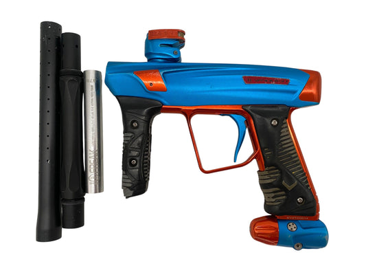 Used Empire Vanquish Blue/Orange Paintball Gun Paintball Gun from CPXBrosPaintball Buy/Sell/Trade Paintball Markers, New Paintball Guns, Paintball Hoppers, Paintball Masks, and Hormesis Headbands