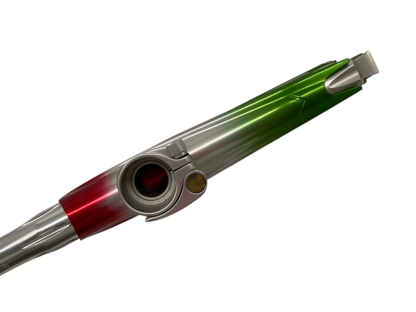 Used Empire Vanquish Green Silver Red Fade Paintball Gun Paintball Gun from CPXBrosPaintball Buy/Sell/Trade Paintball Markers, New Paintball Guns, Paintball Hoppers, Paintball Masks, and Hormesis Headbands
