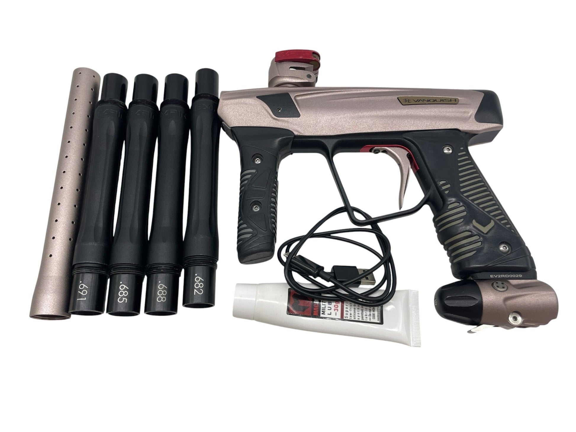 Used Empire Vanquish GT Silver/Black Paintball Gun Paintball Gun from CPXBrosPaintball Buy/Sell/Trade Paintball Markers, New Paintball Guns, Paintball Hoppers, Paintball Masks, and Hormesis Headbands