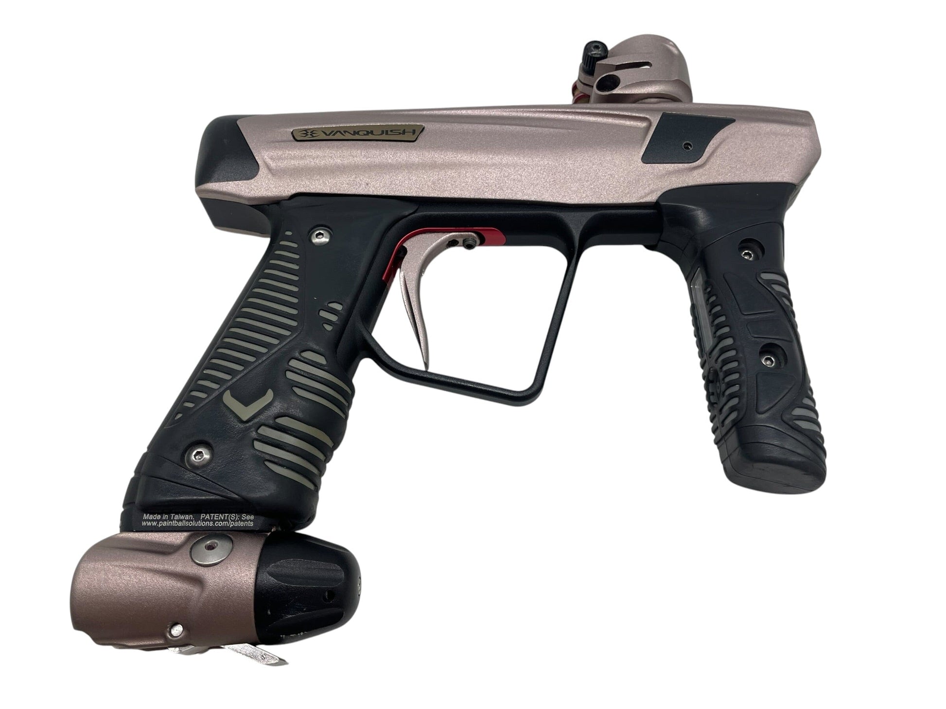 Used Empire Vanquish GT Silver/Black Paintball Gun Paintball Gun from CPXBrosPaintball Buy/Sell/Trade Paintball Markers, New Paintball Guns, Paintball Hoppers, Paintball Masks, and Hormesis Headbands