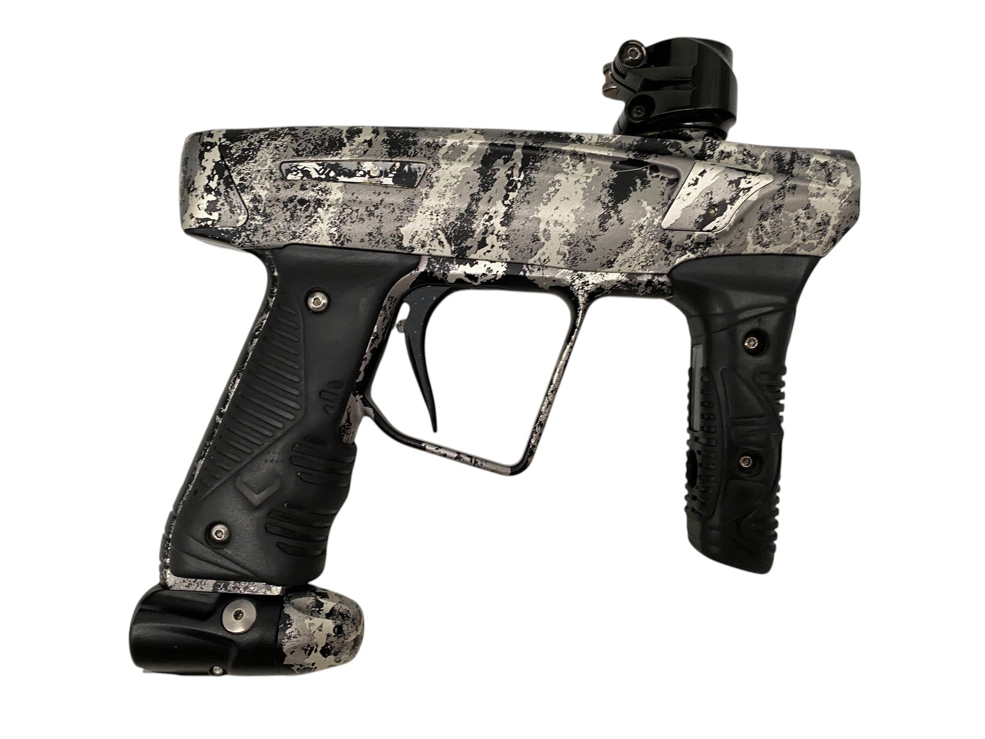 Used Empire Vanquish Gt Urban Tiger Stripe Paintball Gun Paintball Gun from CPXBrosPaintball Buy/Sell/Trade Paintball Markers, New Paintball Guns, Paintball Hoppers, Paintball Masks, and Hormesis Headbands