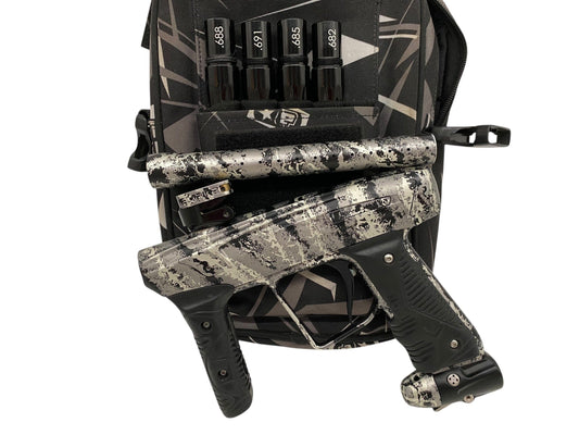 Used Empire Vanquish Gt Urban Tiger Stripe Paintball Gun Paintball Gun from CPXBrosPaintball Buy/Sell/Trade Paintball Markers, New Paintball Guns, Paintball Hoppers, Paintball Masks, and Hormesis Headbands