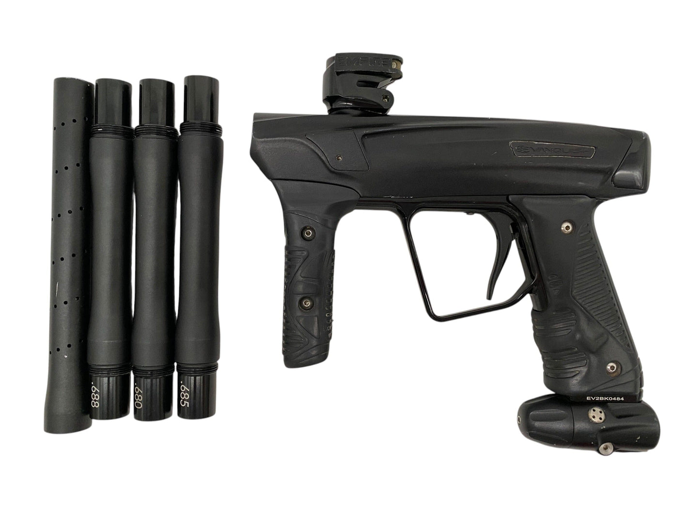 Used Empire Vanquish Midnight Paintball Gun Paintball Gun from CPXBrosPaintball Buy/Sell/Trade Paintball Markers, New Paintball Guns, Paintball Hoppers, Paintball Masks, and Hormesis Headbands