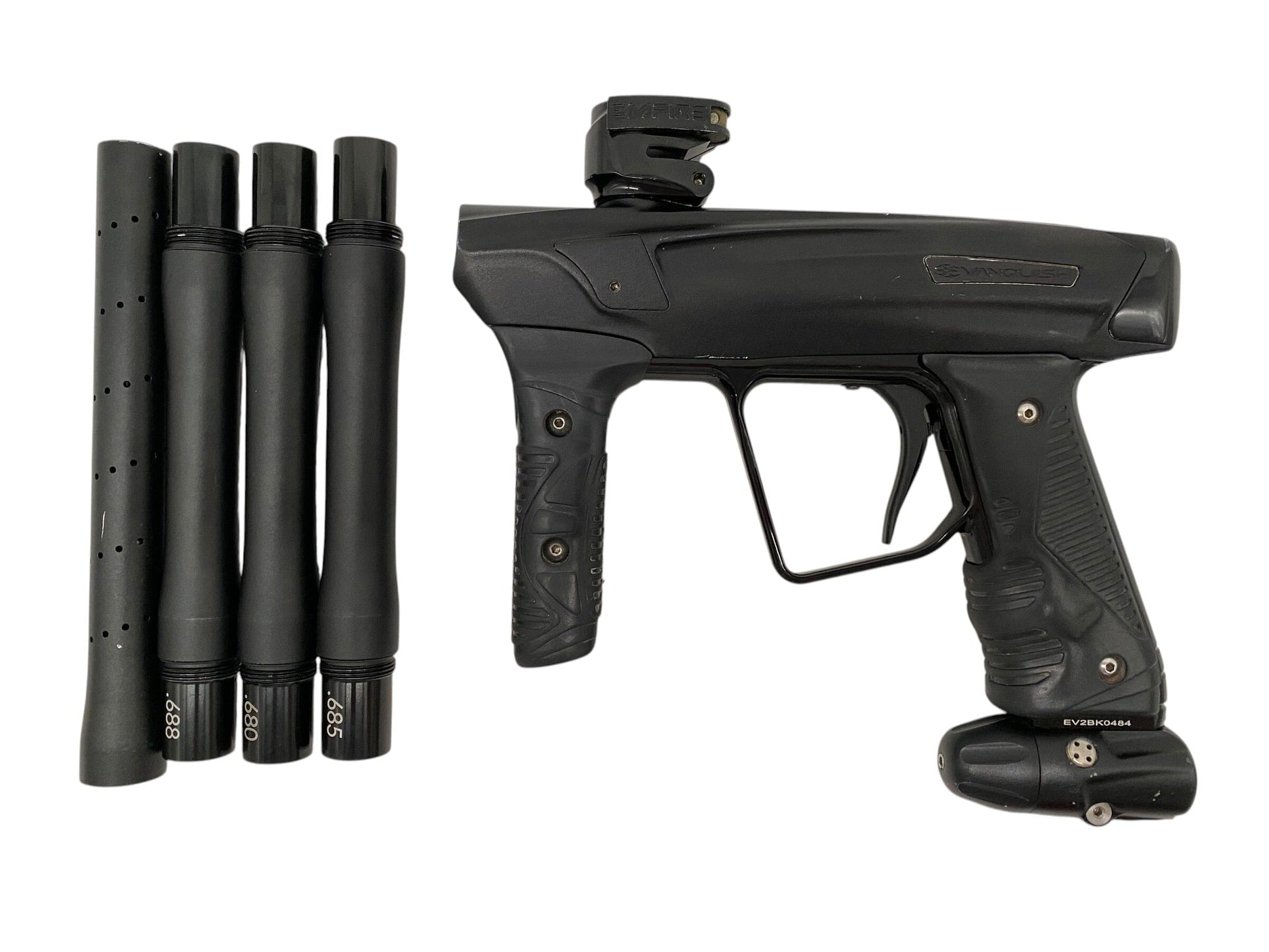 Used Empire Vanquish Midnight Paintball Gun Paintball Gun from CPXBrosPaintball Buy/Sell/Trade Paintball Markers, New Paintball Guns, Paintball Hoppers, Paintball Masks, and Hormesis Headbands