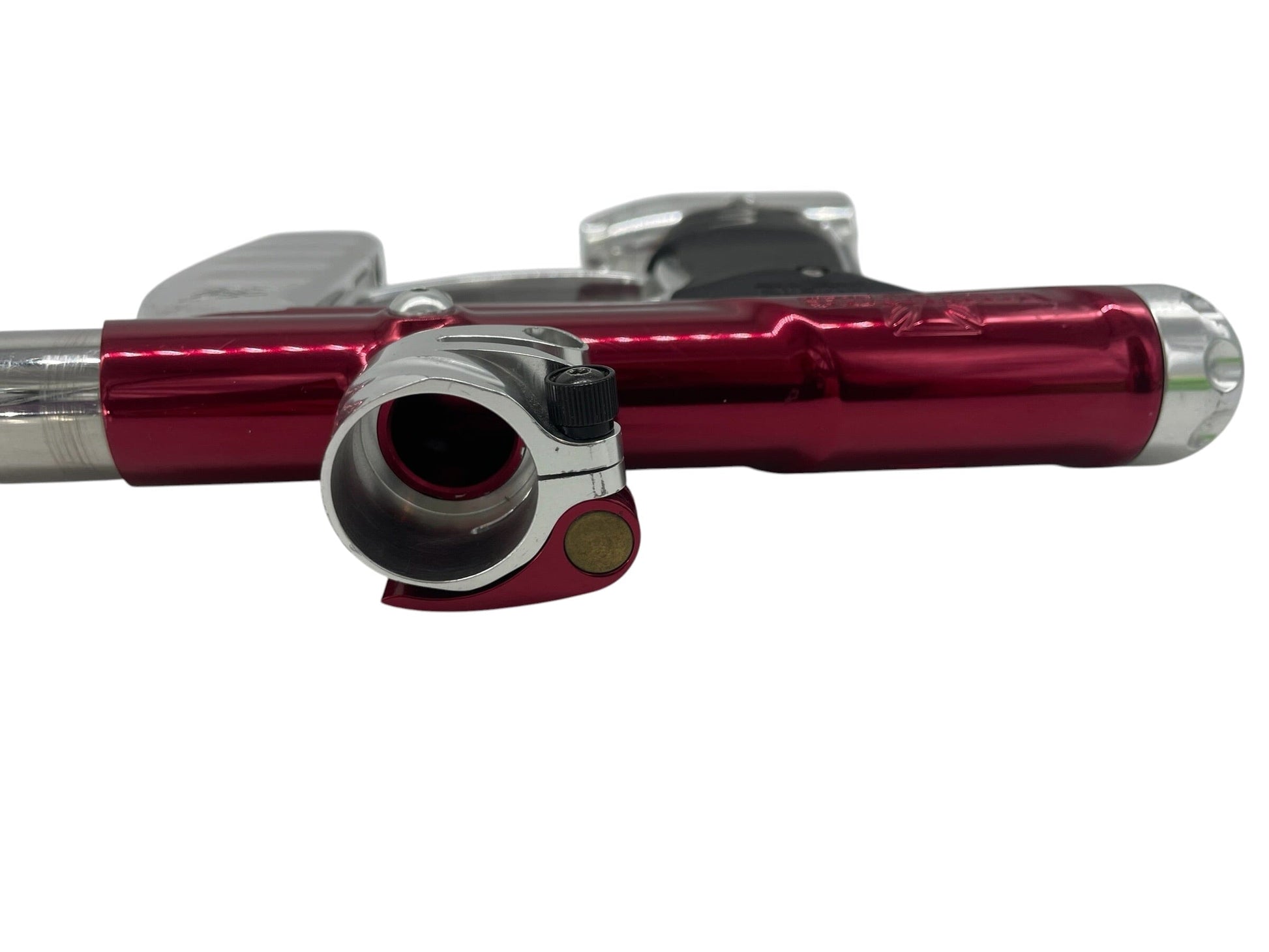 Used EMPIRE VICIOUS AXE RED/SILVER PAINTBALL GUN Paintball Gun from CPXBrosPaintball Buy/Sell/Trade Paintball Markers, New Paintball Guns, Paintball Hoppers, Paintball Masks, and Hormesis Headbands