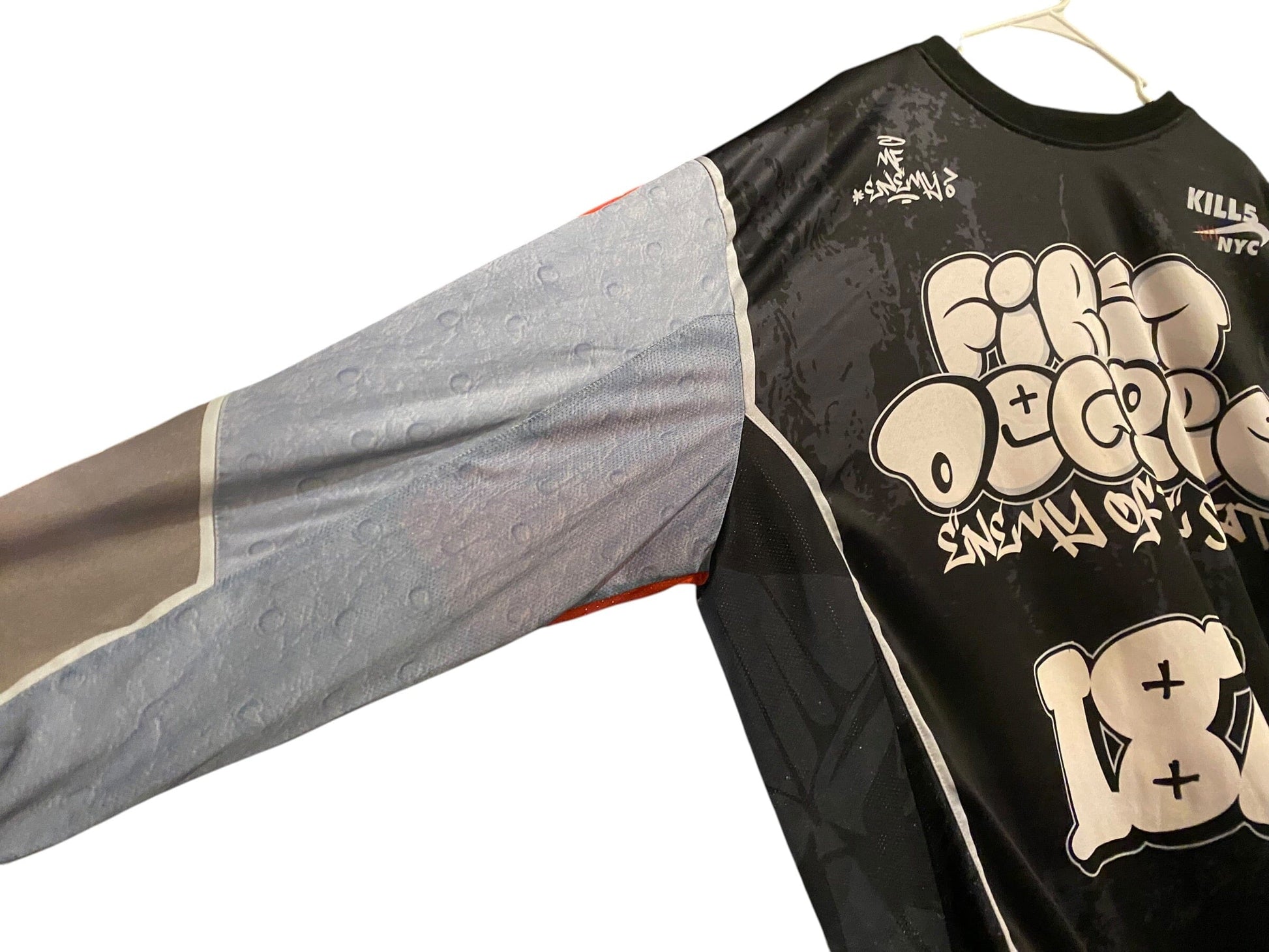 Used ENEMY OF THE STATE "First Degree" Paintball Jersey : Size 4XL Paintball Gun from CPXBrosPaintball Buy/Sell/Trade Paintball Markers, New Paintball Guns, Paintball Hoppers, Paintball Masks, and Hormesis Headbands