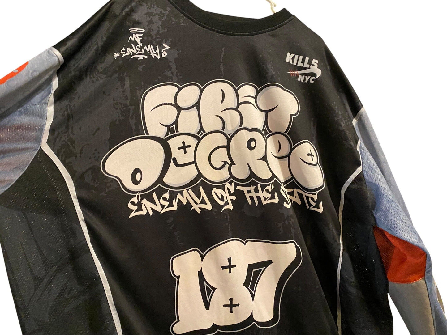 Used ENEMY OF THE STATE "First Degree" Paintball Jersey : Size 4XL Paintball Gun from CPXBrosPaintball Buy/Sell/Trade Paintball Markers, New Paintball Guns, Paintball Hoppers, Paintball Masks, and Hormesis Headbands