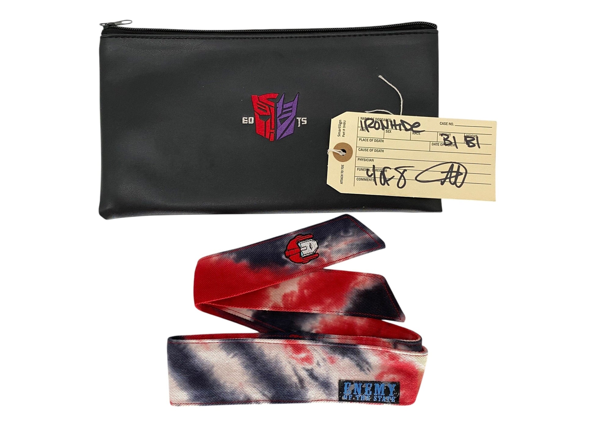Used ENEMY OF THE STATE Headband - IRONHIDE (4 of 8) *NEW* Paintball Gun from CPXBrosPaintball Buy/Sell/Trade Paintball Markers, New Paintball Guns, Paintball Hoppers, Paintball Masks, and Hormesis Headbands