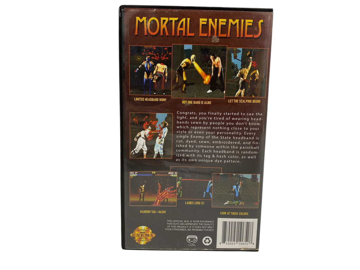 Used ENEMY OF THE STATE Headband : MORTAL ENEMIES (8 of 9) Paintball Gun from CPXBrosPaintball Buy/Sell/Trade Paintball Markers, New Paintball Guns, Paintball Hoppers, Paintball Masks, and Hormesis Headbands