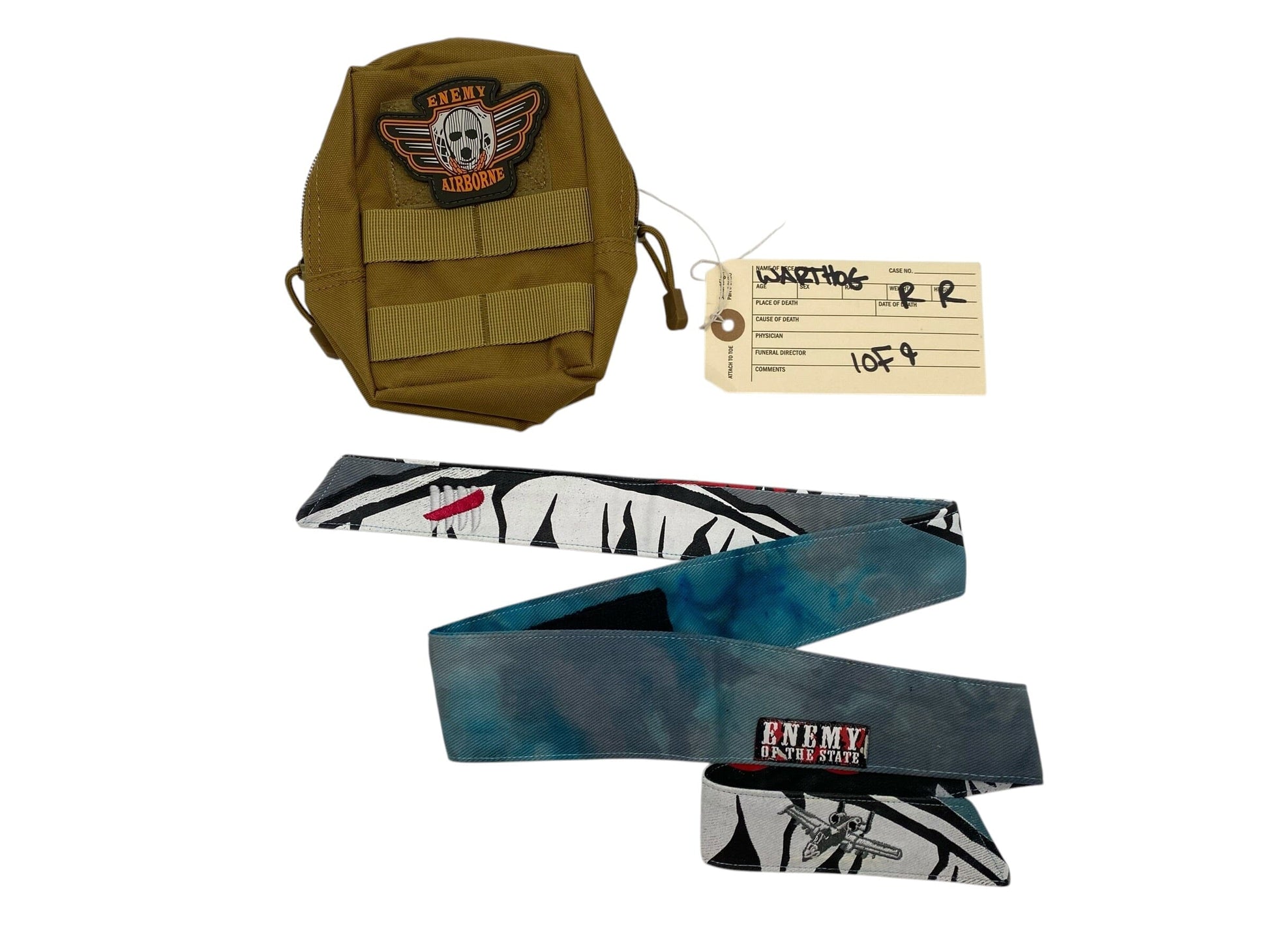 Used ENEMY OF THE STATE Headband - WARTHOG (1 of 9) *NEW* Paintball Gun from CPXBrosPaintball Buy/Sell/Trade Paintball Markers, New Paintball Guns, Paintball Hoppers, Paintball Masks, and Hormesis Headbands