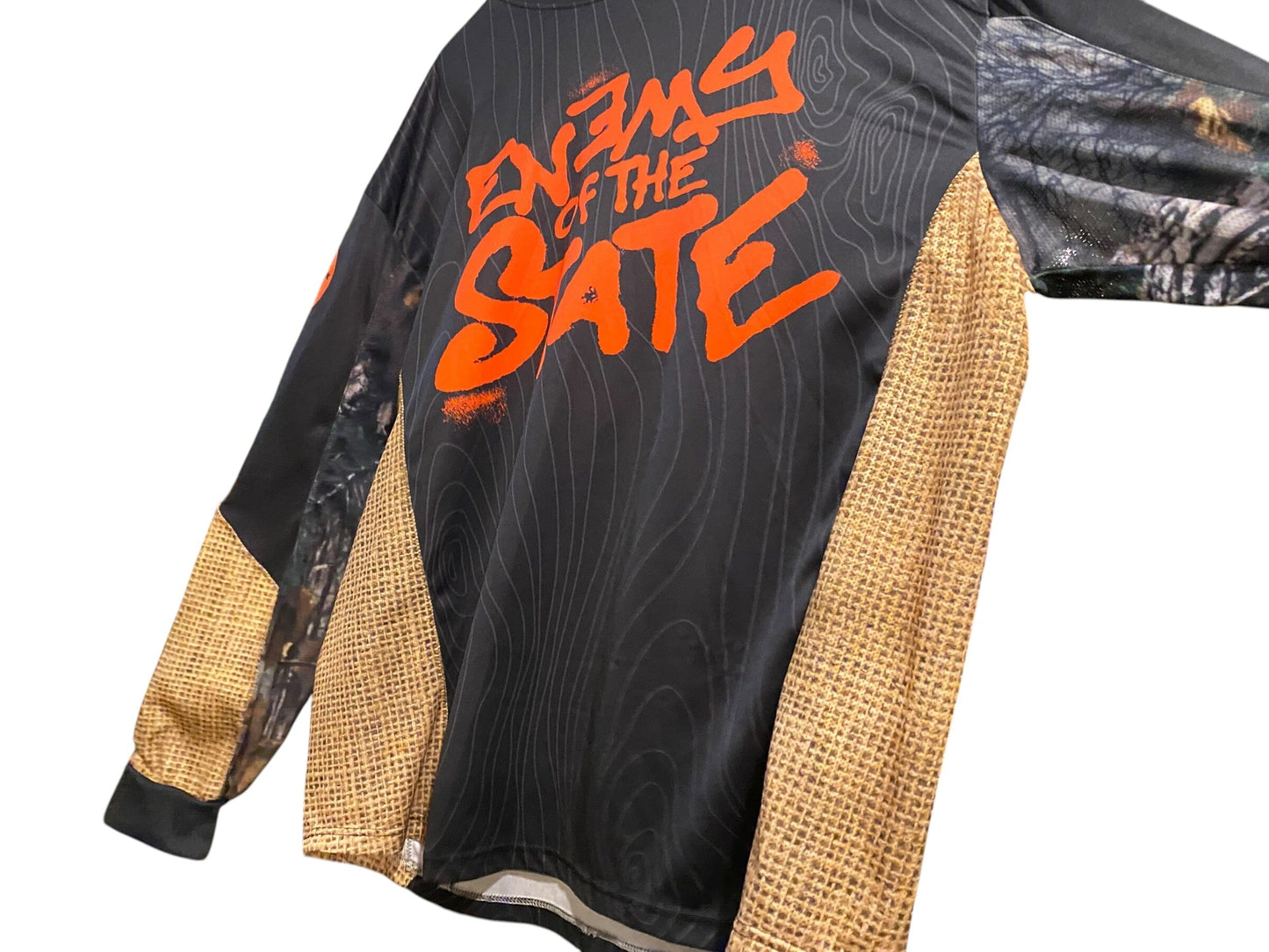 Used ENEMY OF THE STATE "Hunter" Paintball Jersey : Size 4XL Paintball Gun from CPXBrosPaintball Buy/Sell/Trade Paintball Markers, New Paintball Guns, Paintball Hoppers, Paintball Masks, and Hormesis Headbands