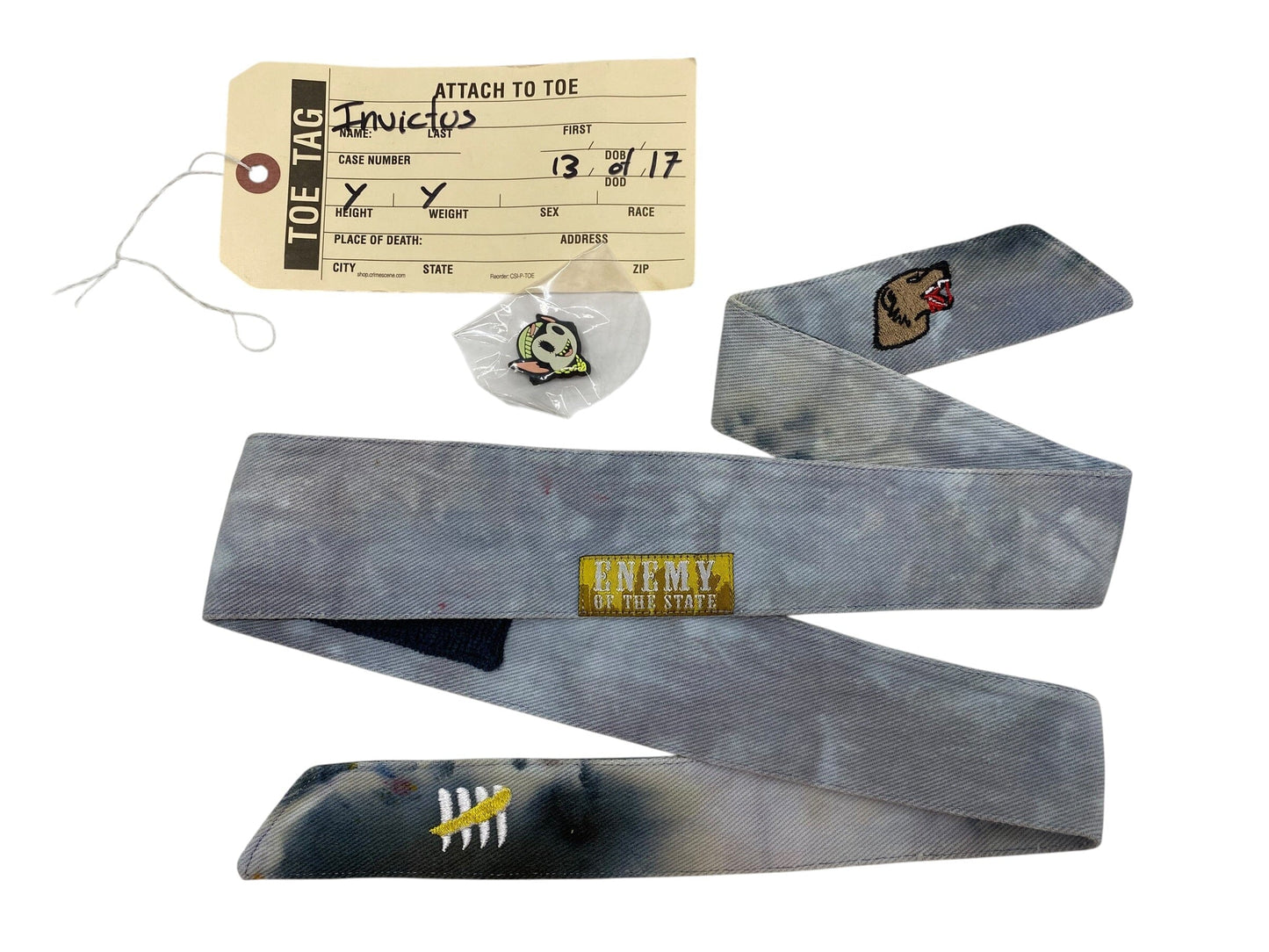 Used Enemy Of The State "Invictus" Headband + Pin Paintball Gun from CPXBrosPaintball Buy/Sell/Trade Paintball Markers, New Paintball Guns, Paintball Hoppers, Paintball Masks, and Hormesis Headbands