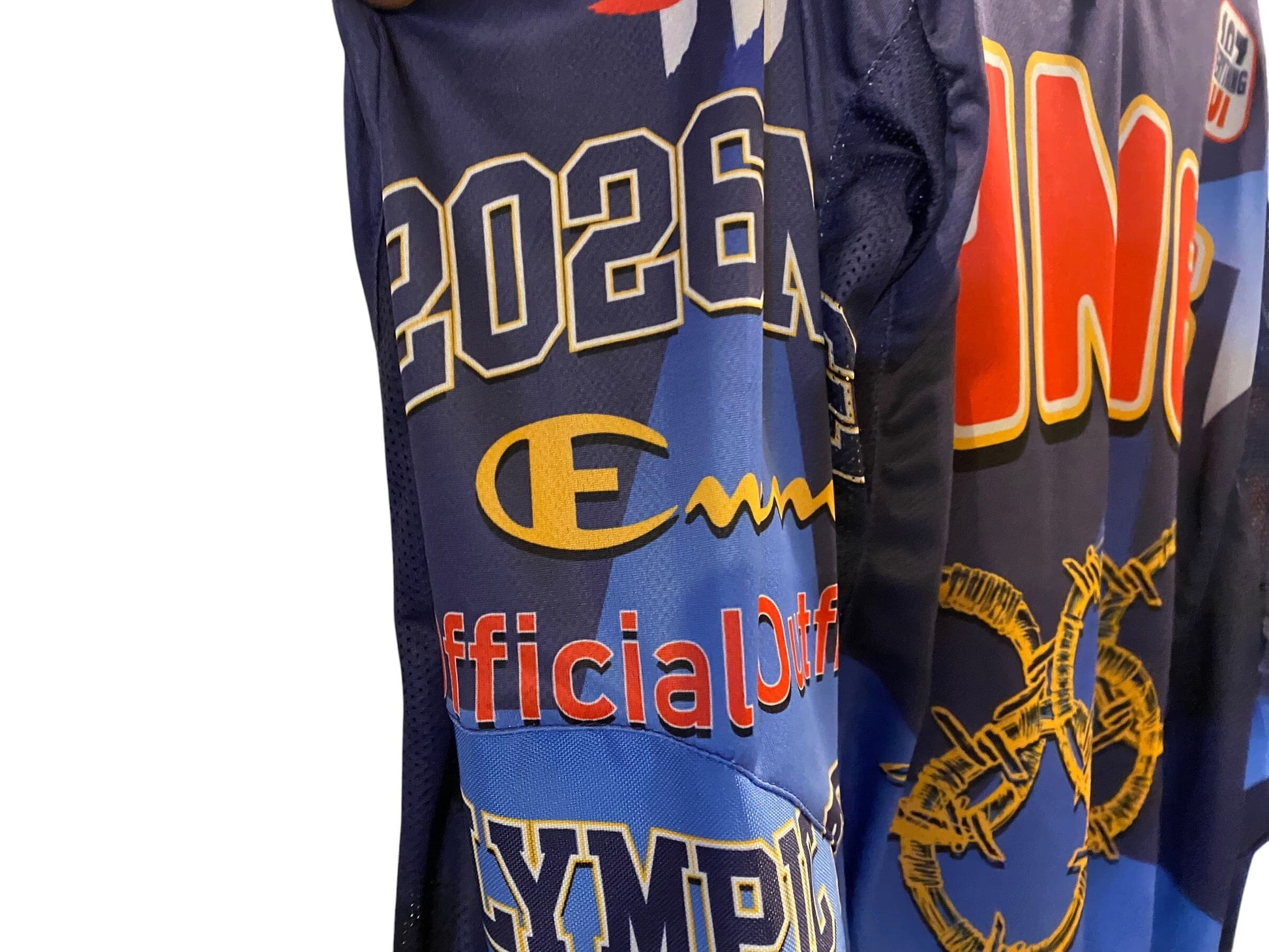 Used ENEMY OF THE STATE “NME Olympic” Paintball Jersey : Size SMALL Paintball Gun from CPXBrosPaintball Buy/Sell/Trade Paintball Markers, New Paintball Guns, Paintball Hoppers, Paintball Masks, and Hormesis Headbands