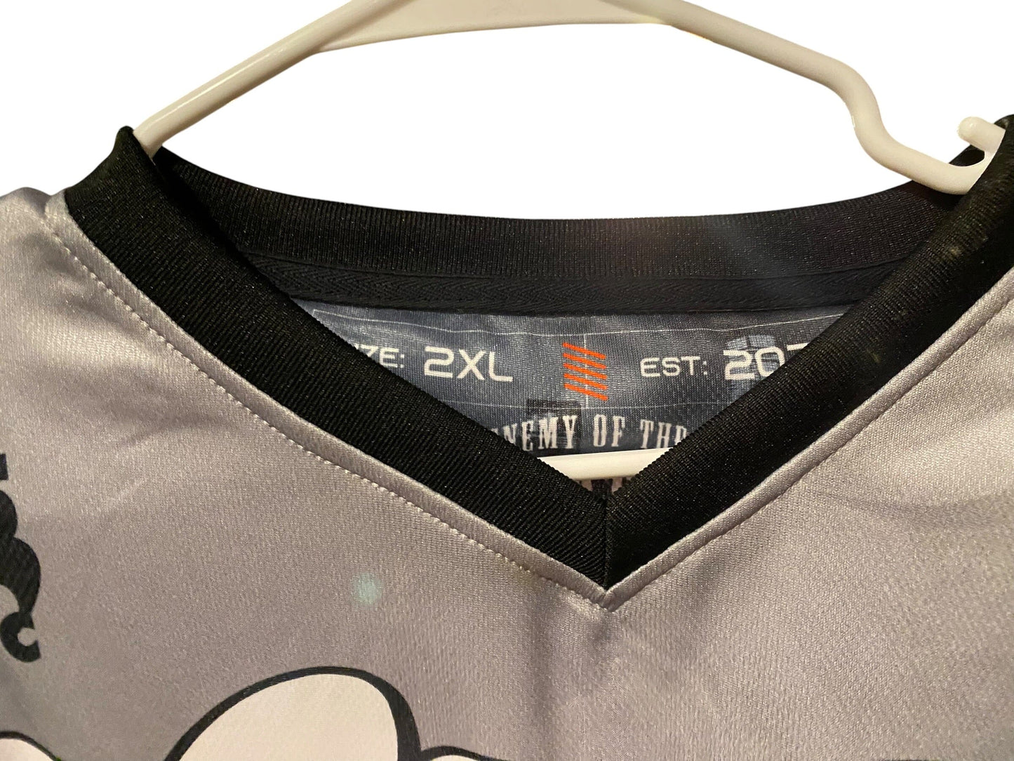 Used ENEMY OF THE STATE "NME" Paintball Jersey : Size 2XL Paintball Gun from CPXBrosPaintball Buy/Sell/Trade Paintball Markers, New Paintball Guns, Paintball Hoppers, Paintball Masks, and Hormesis Headbands