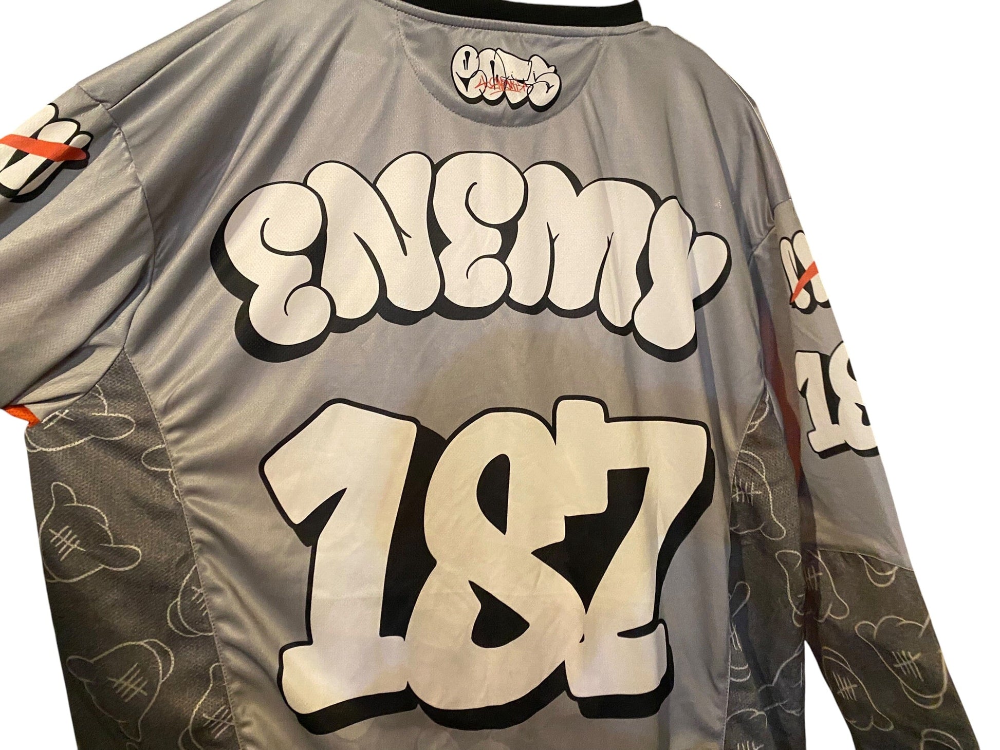 Used ENEMY OF THE STATE "NME" Paintball Jersey : Size 2XL Paintball Gun from CPXBrosPaintball Buy/Sell/Trade Paintball Markers, New Paintball Guns, Paintball Hoppers, Paintball Masks, and Hormesis Headbands
