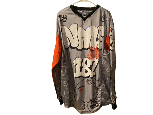 Used ENEMY OF THE STATE "NME" Paintball Jersey : Size 2XL Paintball Gun from CPXBrosPaintball Buy/Sell/Trade Paintball Markers, New Paintball Guns, Paintball Hoppers, Paintball Masks, and Hormesis Headbands