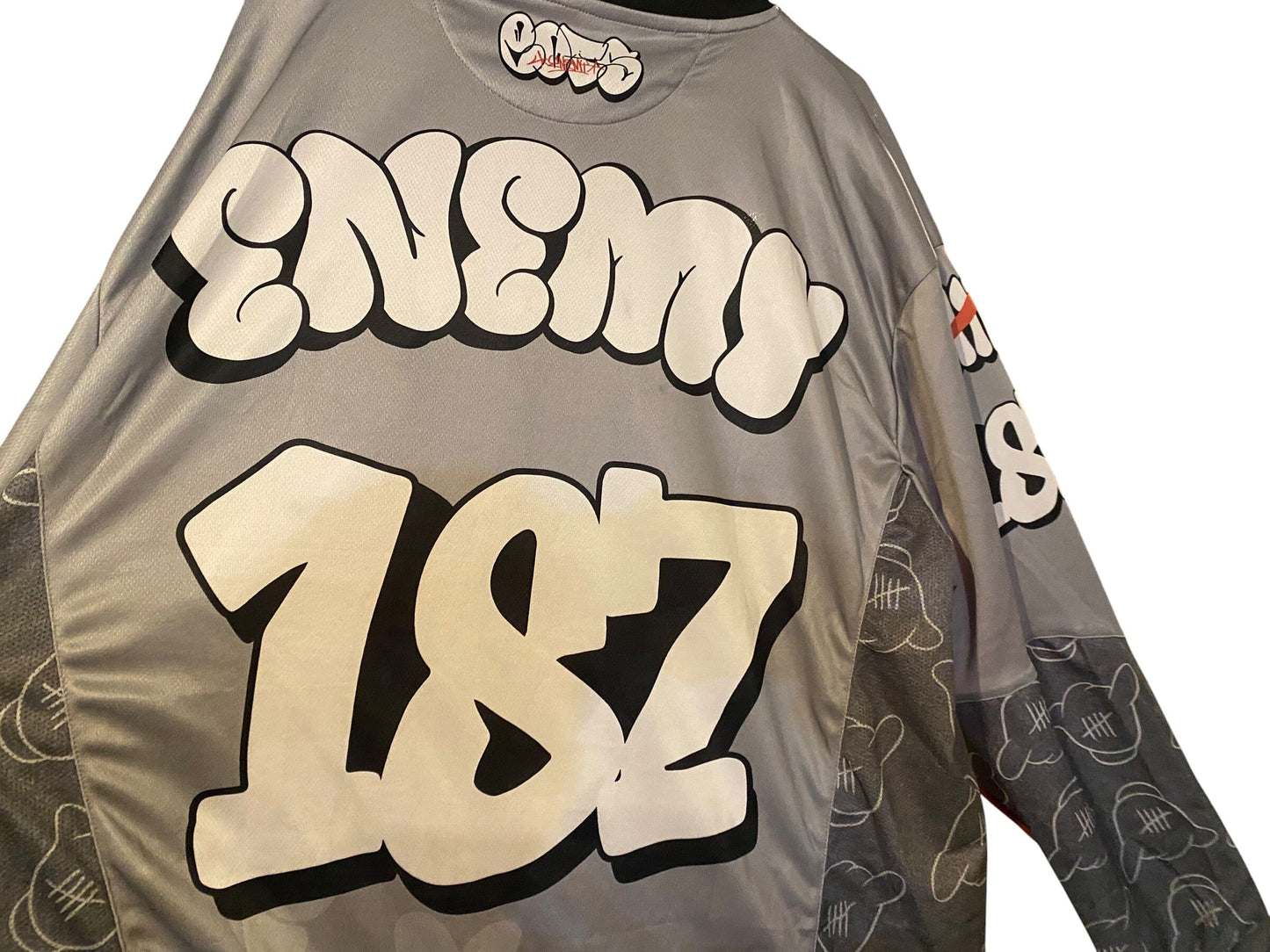 Used ENEMY OF THE STATE "NME" Paintball Jersey : Size 3XL Paintball Gun from CPXBrosPaintball Buy/Sell/Trade Paintball Markers, New Paintball Guns, Paintball Hoppers, Paintball Masks, and Hormesis Headbands