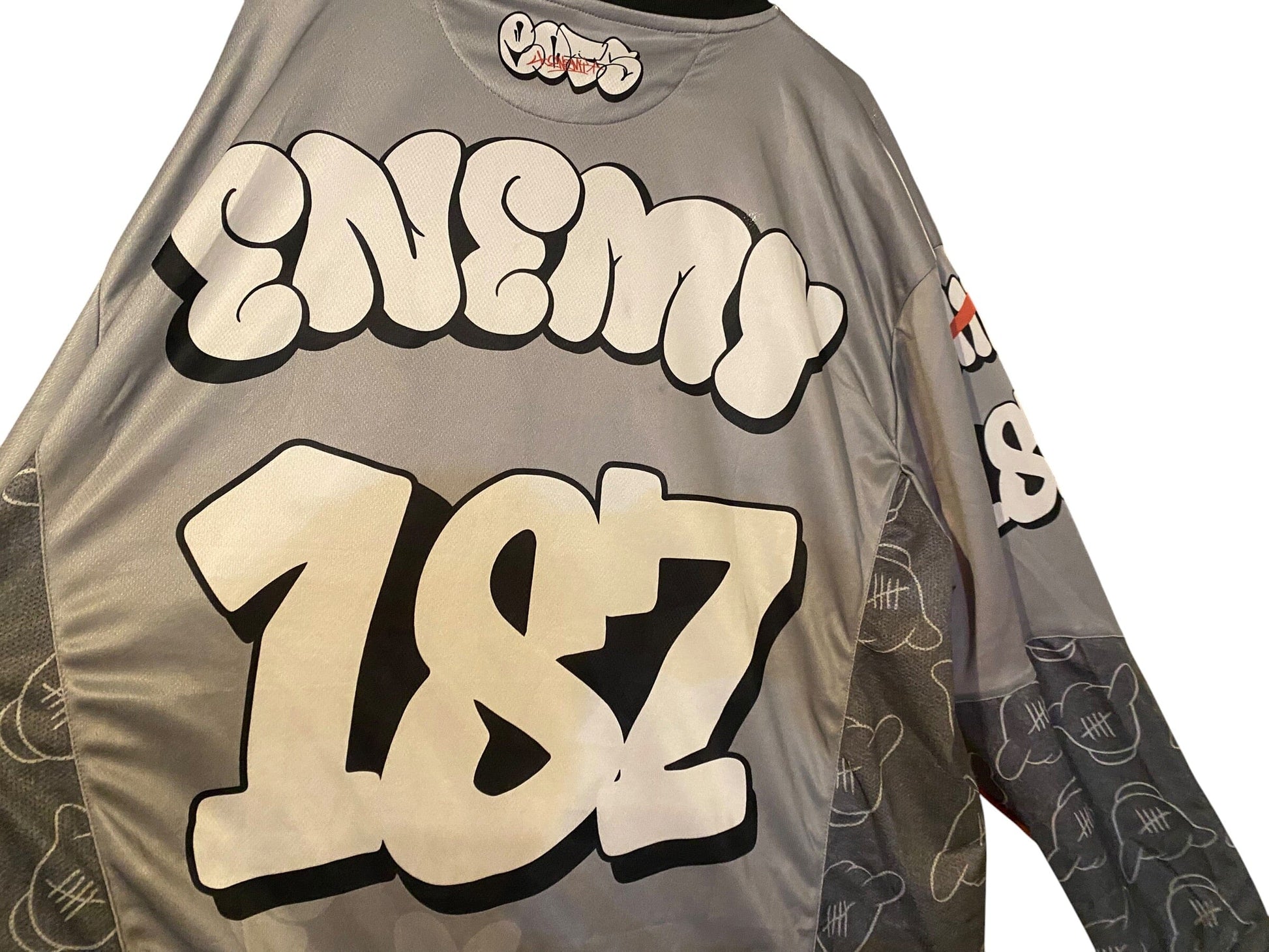 Used ENEMY OF THE STATE "NME" Paintball Jersey : Size 3XL Paintball Gun from CPXBrosPaintball Buy/Sell/Trade Paintball Markers, New Paintball Guns, Paintball Hoppers, Paintball Masks, and Hormesis Headbands