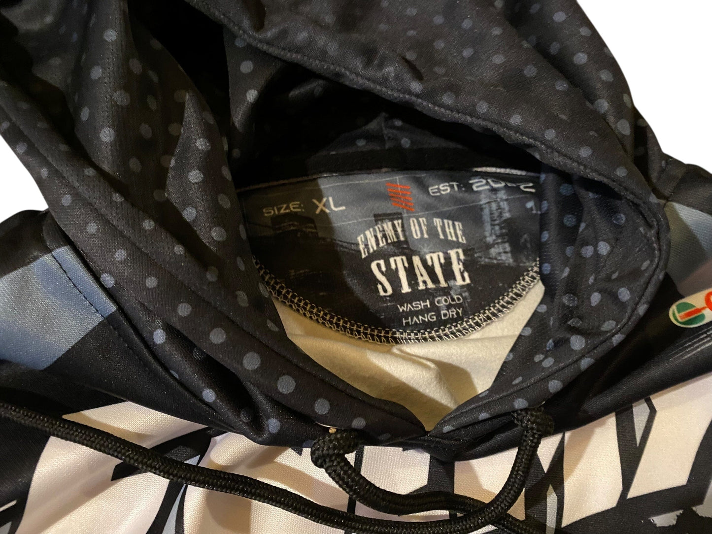 Used ENEMY OF THE STATE Paintball Hoodie : size XL Paintball Gun from CPXBrosPaintball Buy/Sell/Trade Paintball Markers, New Paintball Guns, Paintball Hoppers, Paintball Masks, and Hormesis Headbands