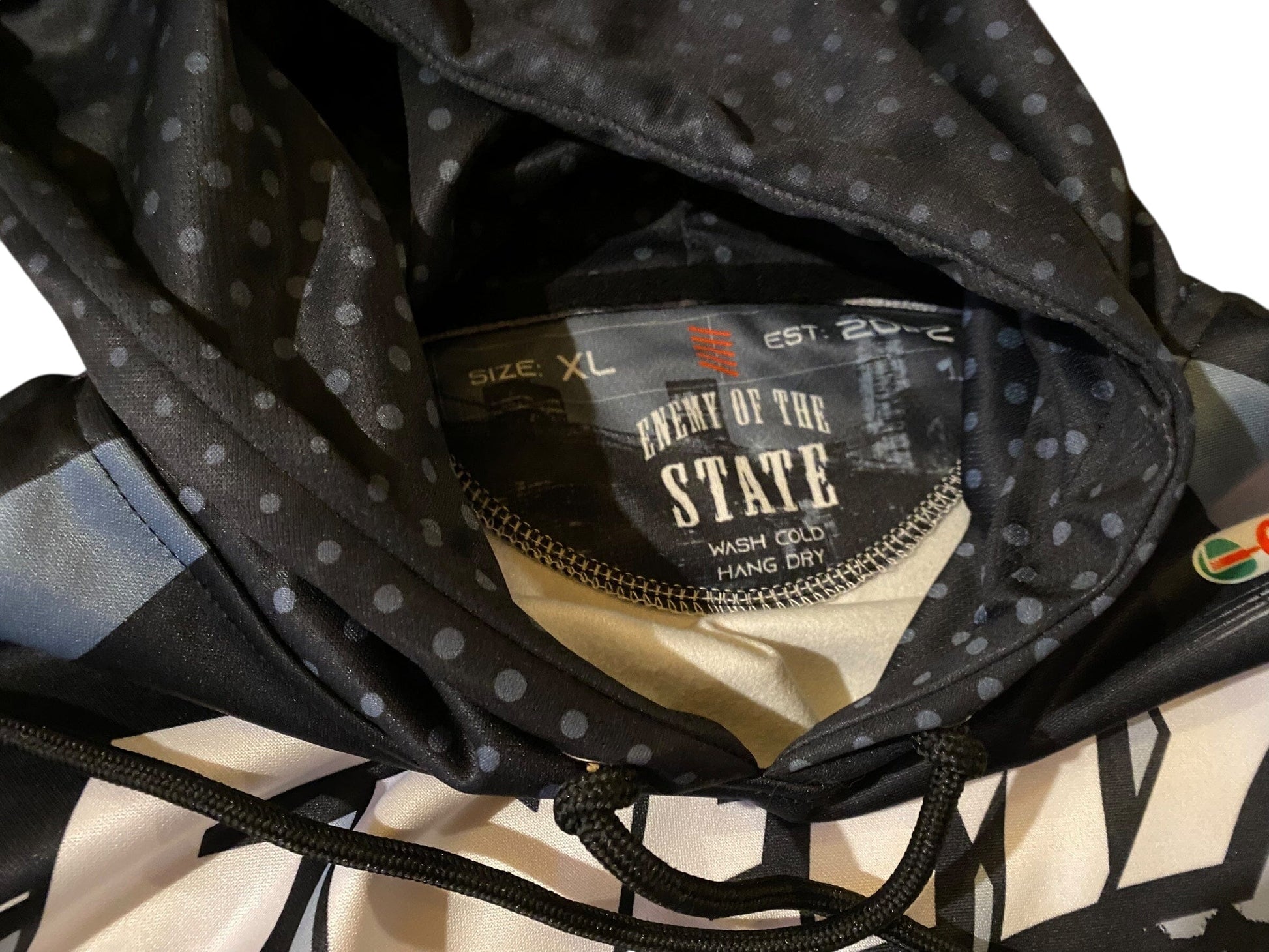 Used ENEMY OF THE STATE Paintball Hoodie : size XL Paintball Gun from CPXBrosPaintball Buy/Sell/Trade Paintball Markers, New Paintball Guns, Paintball Hoppers, Paintball Masks, and Hormesis Headbands